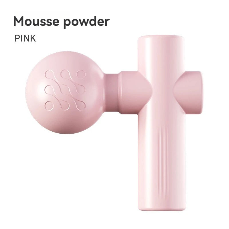 Mini Massageador Muscular Portátil USB | Pistola de Massagem para Relaxamento e Recuperação Muscular