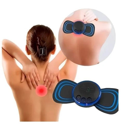 Massageador Cervical EMS Portátil | Relaxamento para Pescoço e Região Cervical