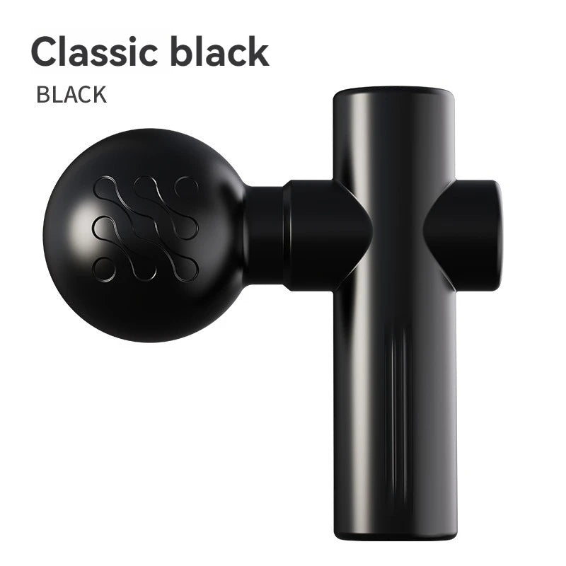 Mini Massageador Muscular Portátil USB | Pistola de Massagem para Relaxamento e Recuperação Muscular