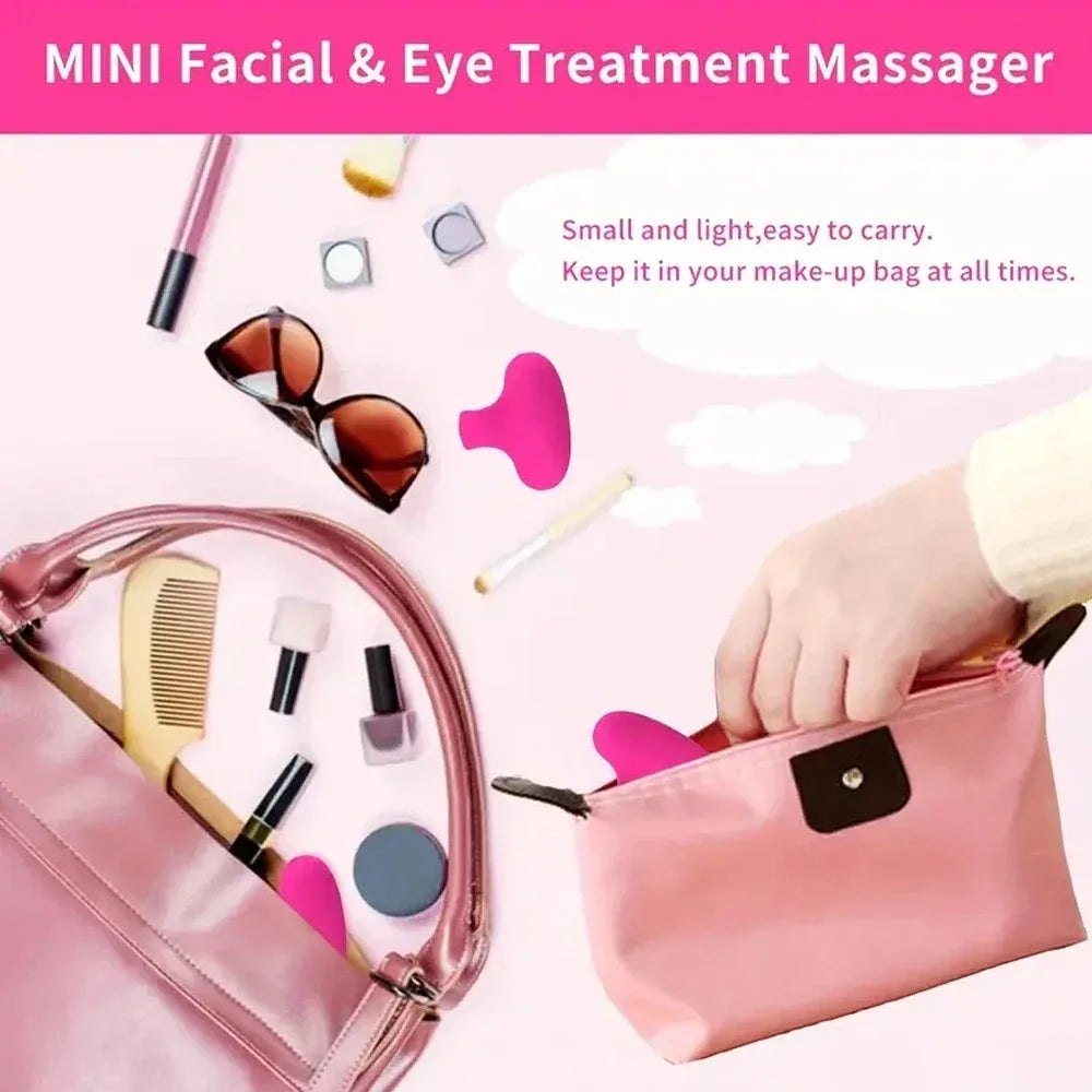 Truque do Dedo - Massageador Facial e Área dos Olhos | Massagem Facial para Relaxamento e Rotina de Beleza