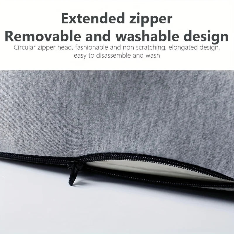 Almofada Ortopédica Memory Foam para Cadeira e Carro | Apoio Lombar Ergonômico para Mais Conforto